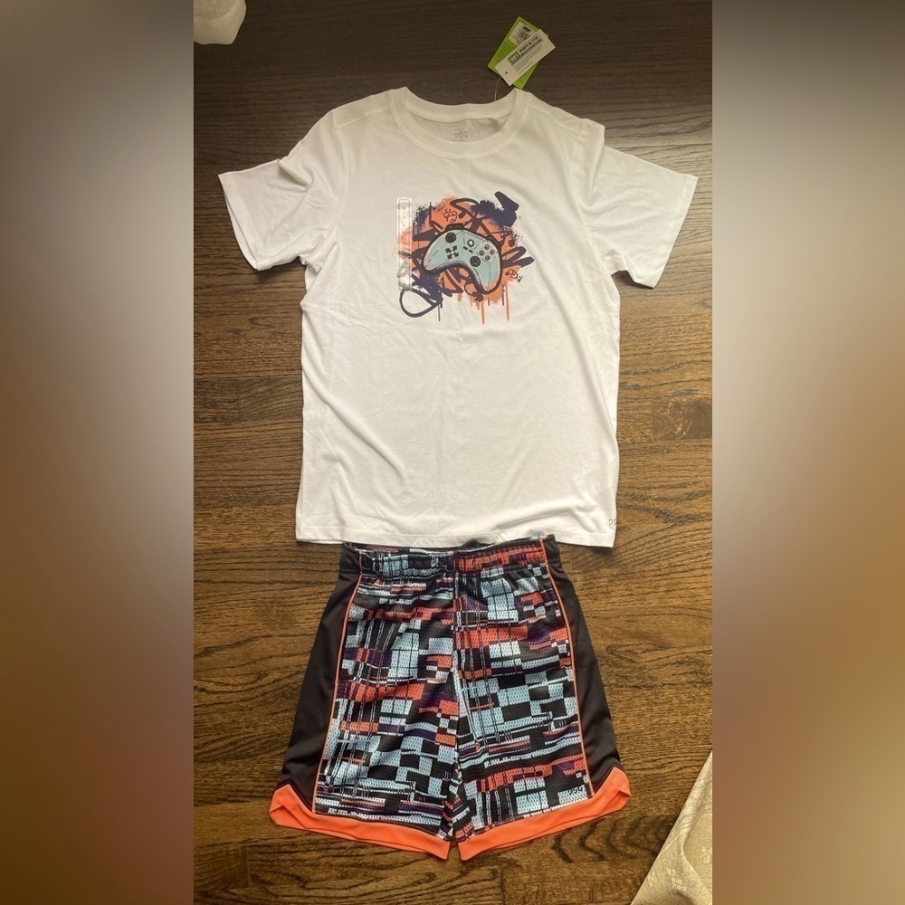 Youth boys t-shirt and shorts